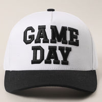 Game Day 3D Letter Embroidered Two-Tone Trucker Hat