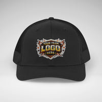 Custom Team Logo Patch Snapback Trucker Cap