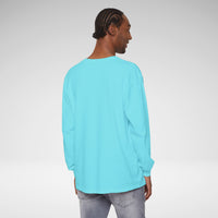 SCDS Awareness “Different Balance, Same Adventure” Comfort Colors Unisex Garment-dyed Long Sleeve T-Shirt