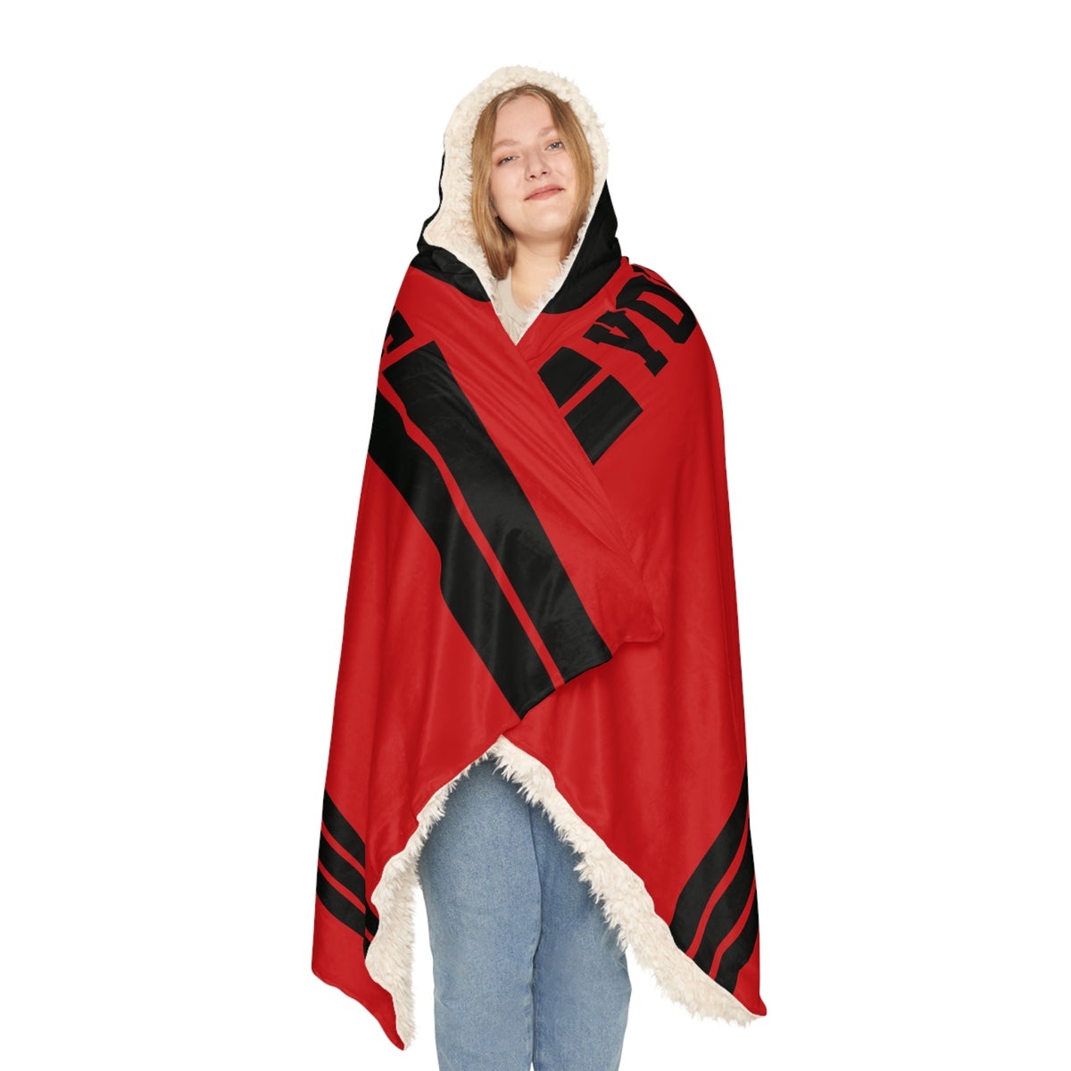 Custom Team Hooded Blanket