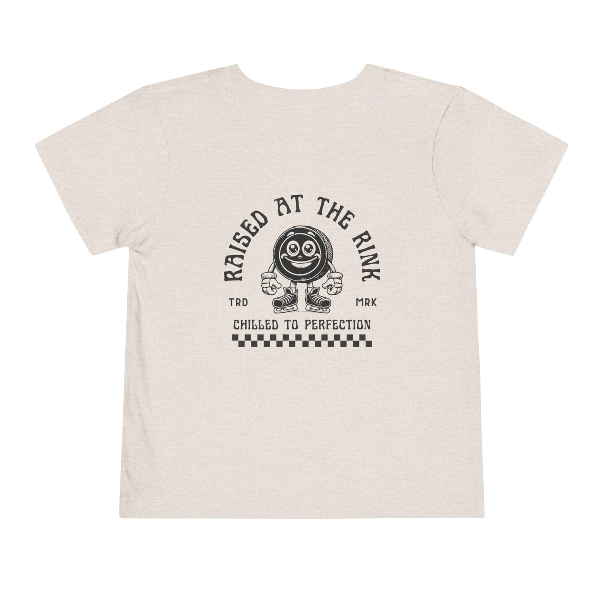 Raised at the Rink Toddler Short Sleeve Tee