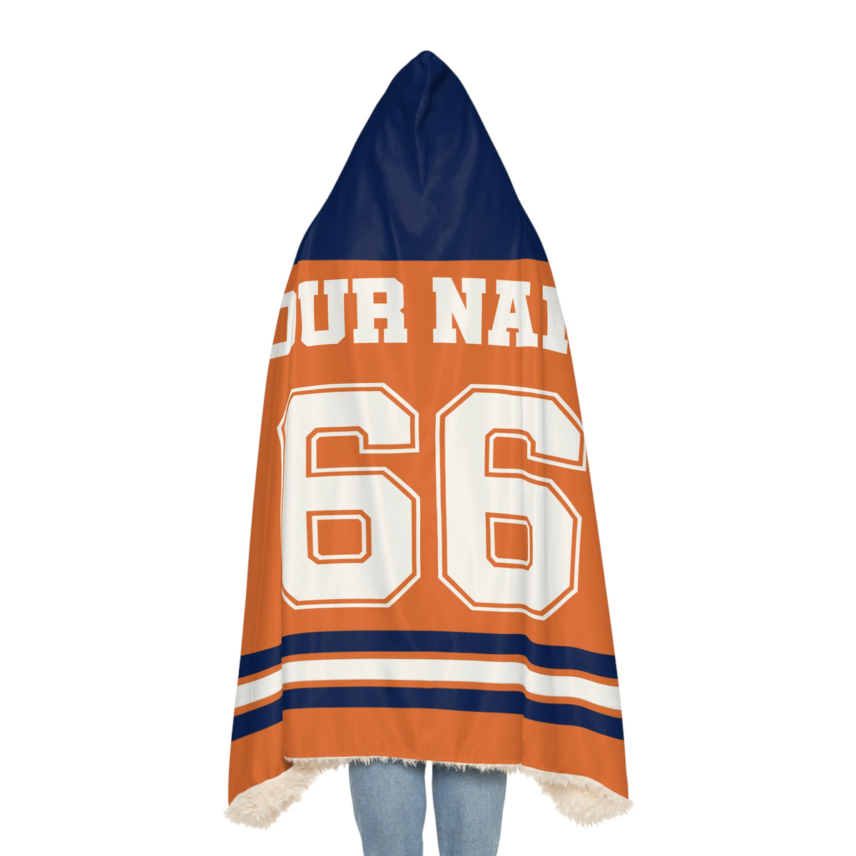 Custom Team Hooded Blanket