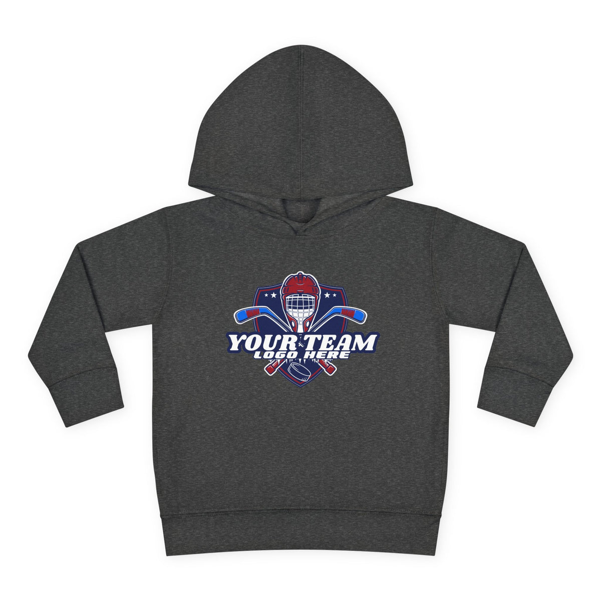 Custom Team Logo Toddler Pullover Hoodie