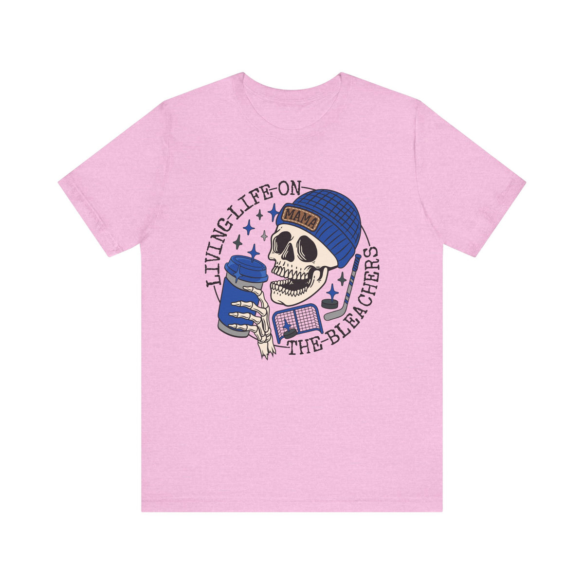 Living Life on the Bleachers Unisex Jersey Short Sleeve Tee