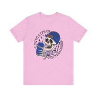 Living Life on the Bleachers Unisex Jersey Short Sleeve Tee
