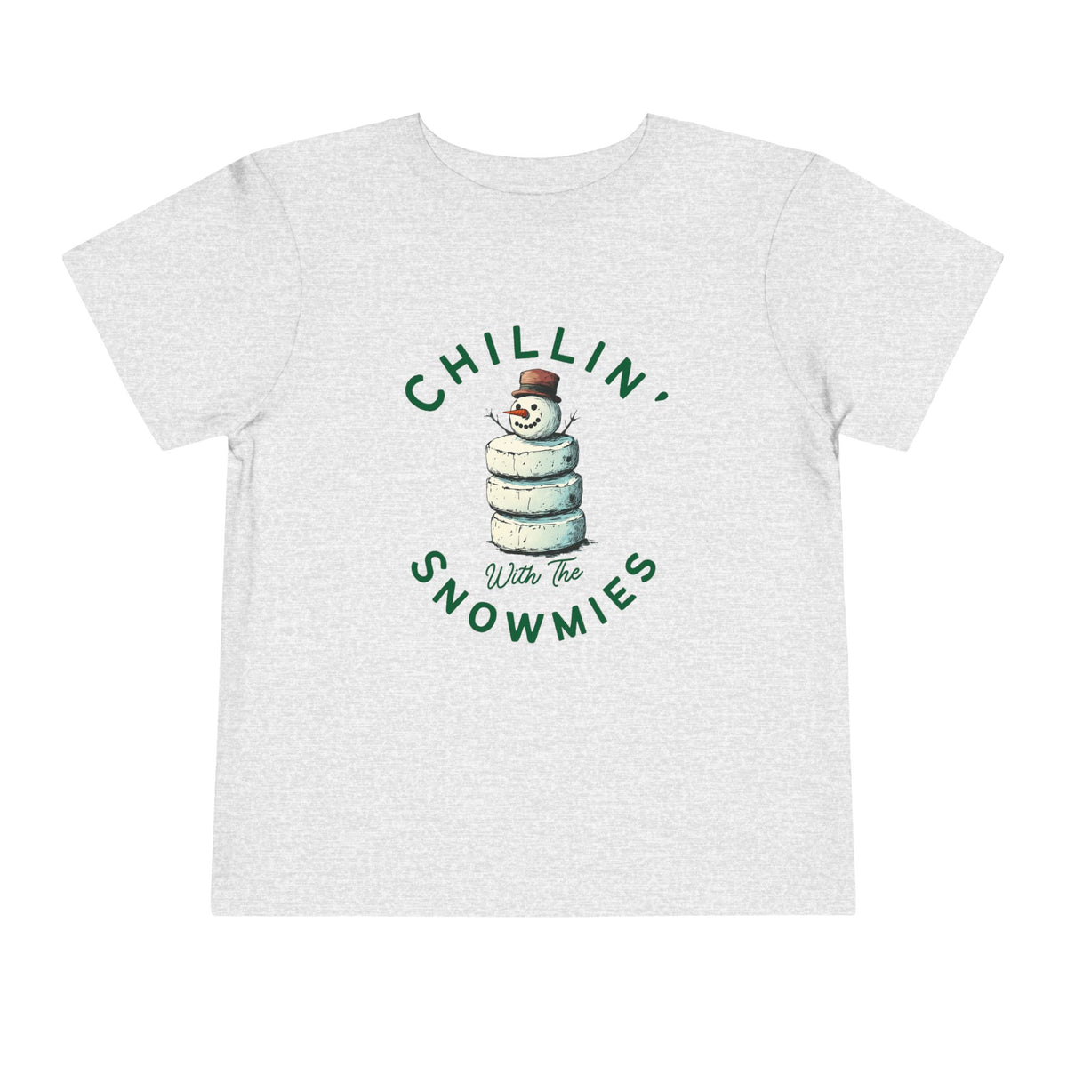 Chillin' with the Snowmies Toddler Short Sleeve Tee