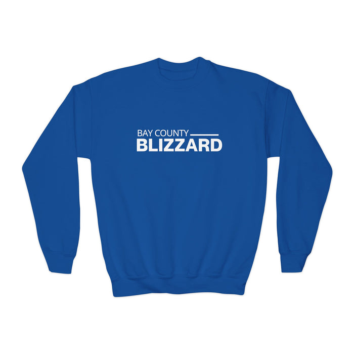 Bay County Blizzard Youth Crewneck Sweatshirt