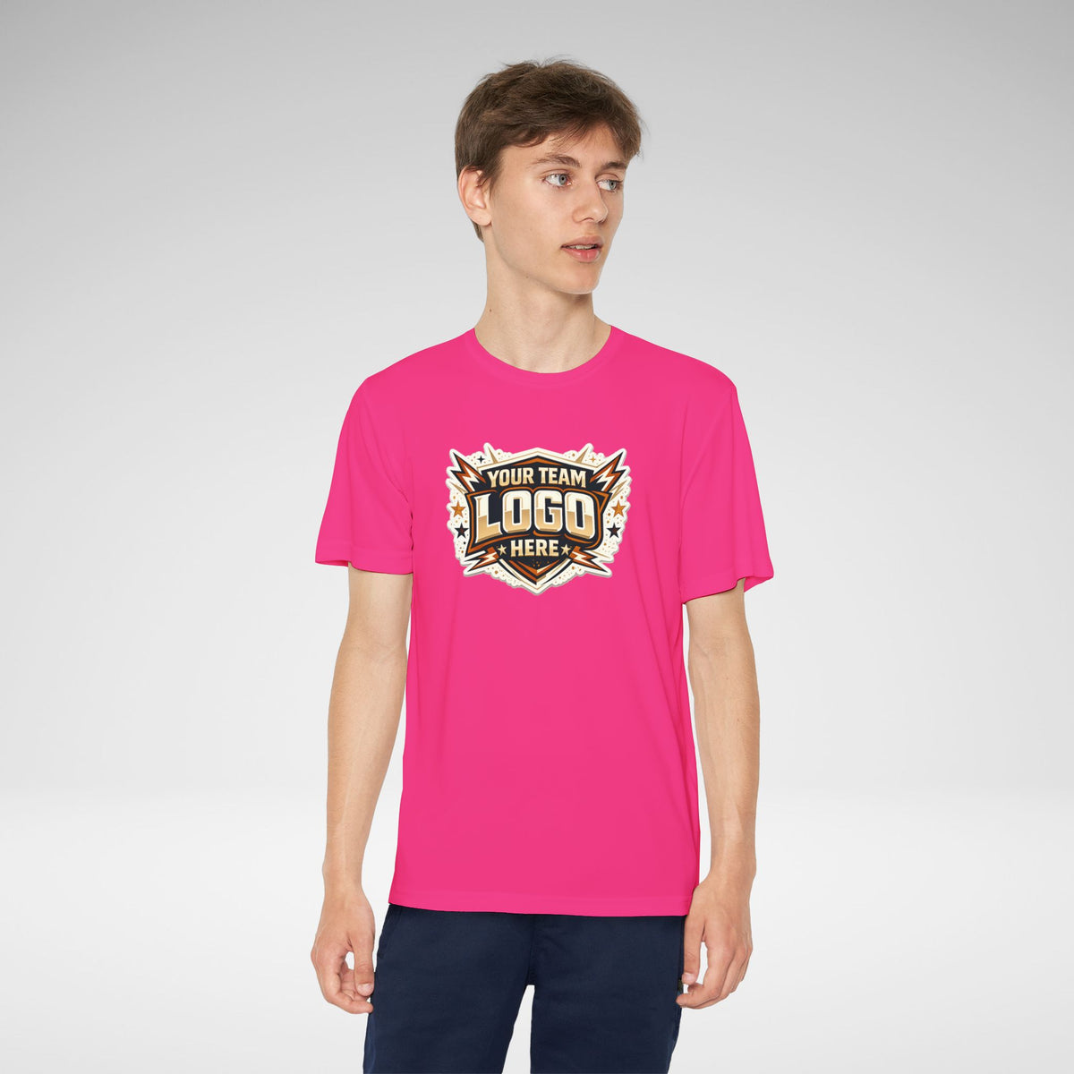 Custom Youth Team Short Sleeve Performance Shirt