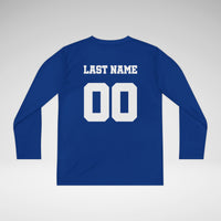 Custom Youth Team Long Sleeve Performance Shirt