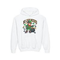 No Luck Needed  Youth Hoodie - St. Patrick's Day