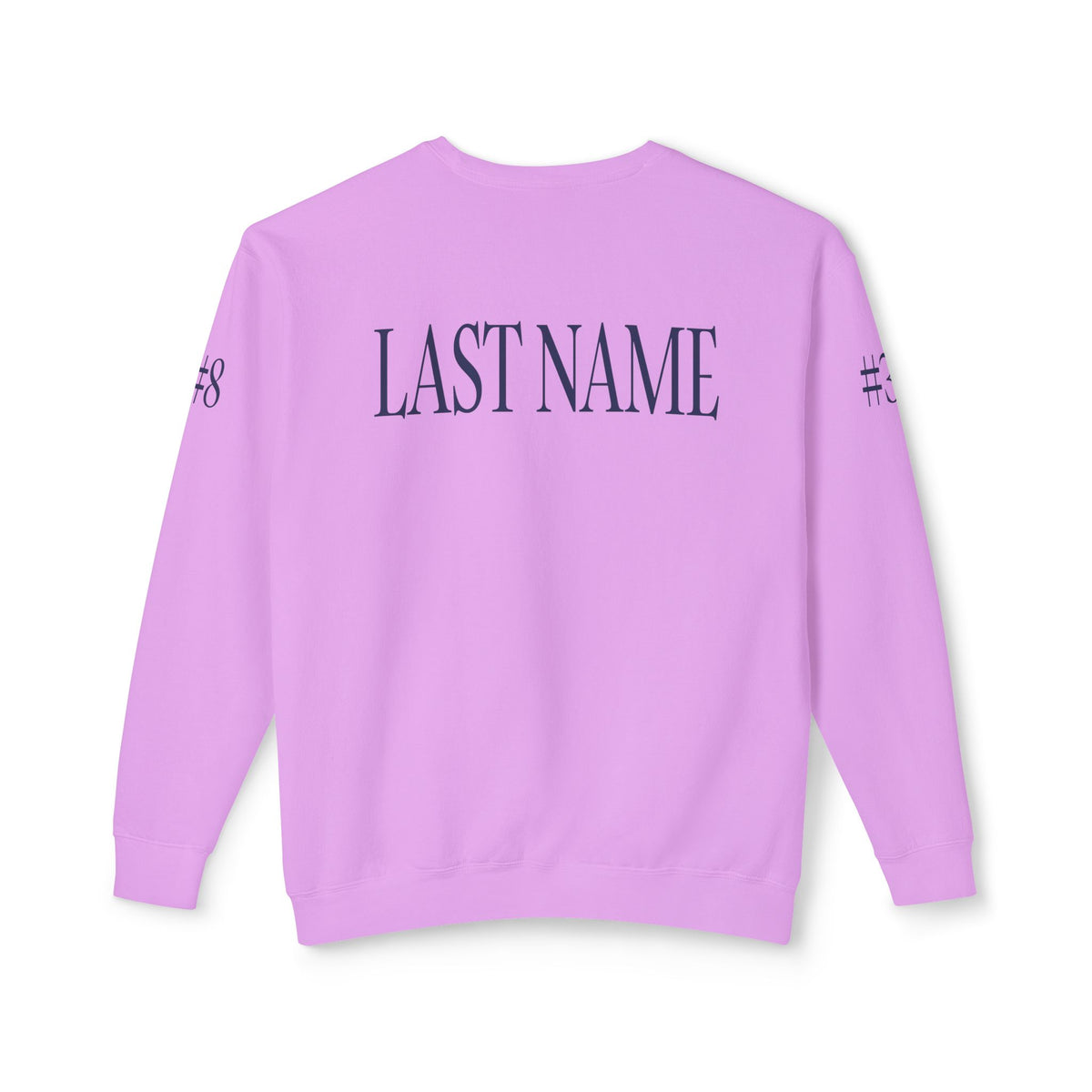 Custom Hockey Club Comfort Colors Unisex Lightweight Crewneck Sweatshirt