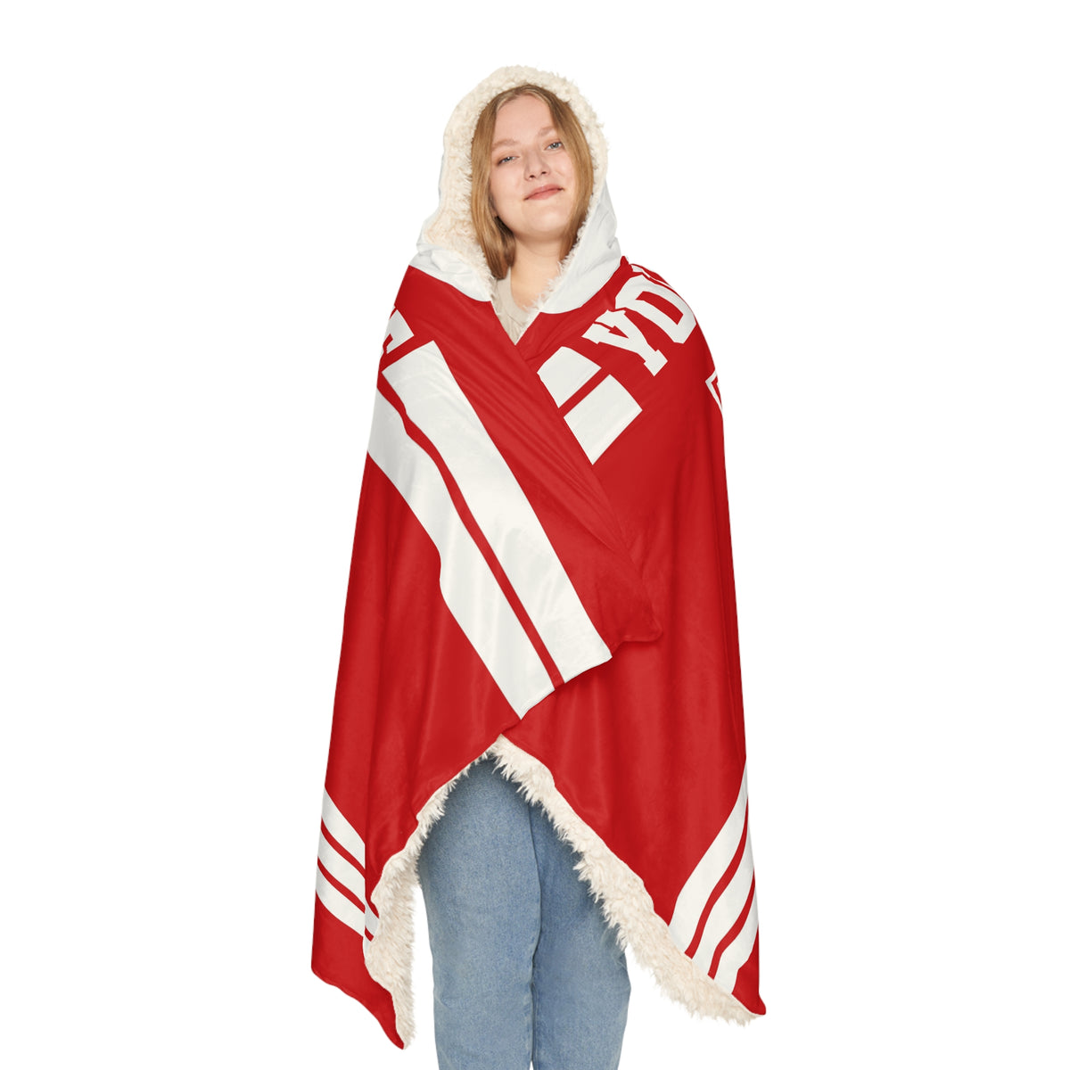 Custom Team Hooded Blanket