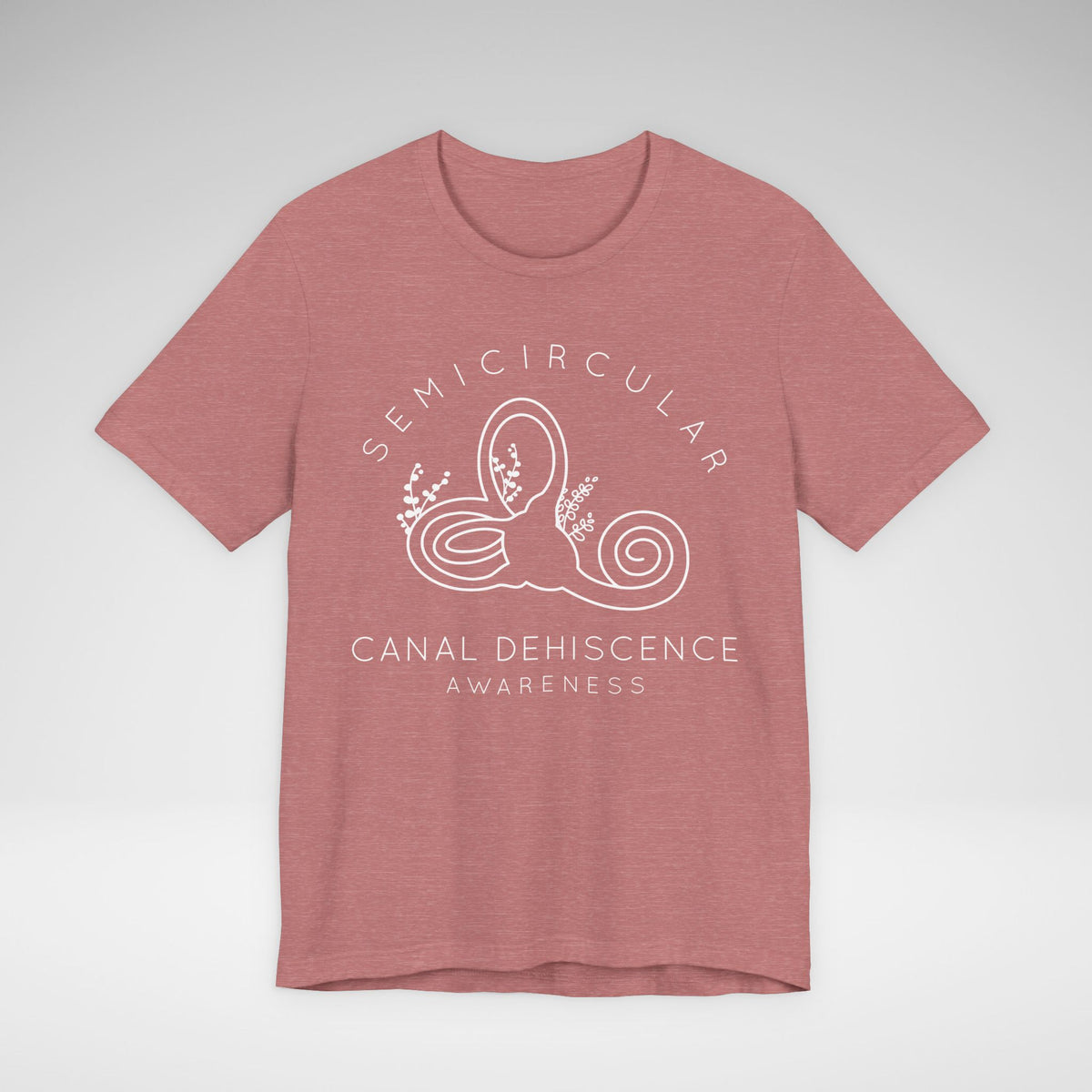 Semicircular Canal Dehiscence Awareness Awareness Bella Canvas Unisex Jersey Short Sleeve Tee