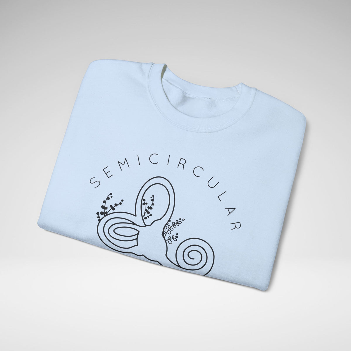 Semicircular Canal Dehiscence Awareness Gildan Unisex Heavy Blend™ Crewneck Sweatshirt