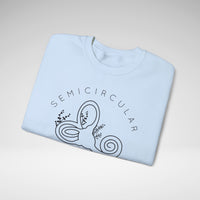 Semicircular Canal Dehiscence Awareness Gildan Unisex Heavy Blend™ Crewneck Sweatshirt