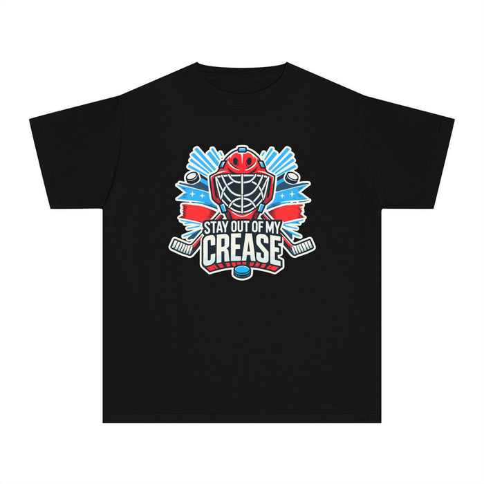Stay Out Of My Crease Comfort Colors Youth Midweight Tee