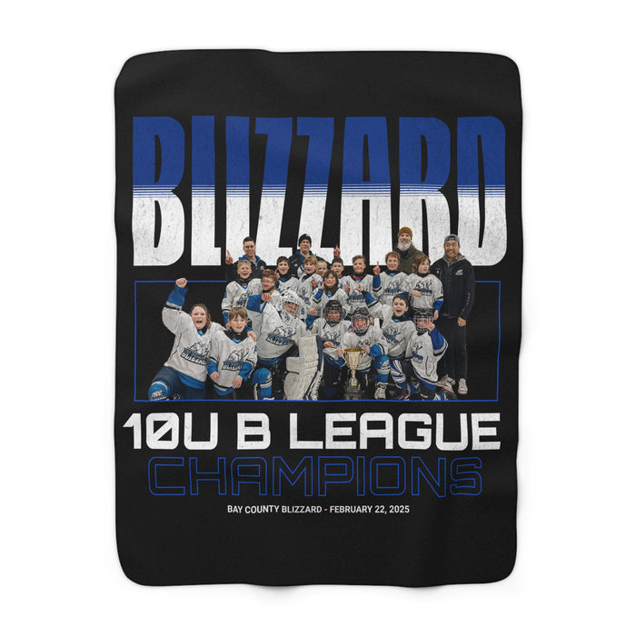 Sherpa Fleece Blanket | 10U B League Champions Keepsake