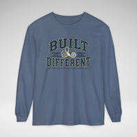 Built Different SCDS Awareness Comfort Colors Unisex Garment-dyed Long Sleeve T-Shirt