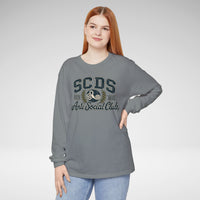 SCDS Anti Social Club Comfort Colors Unisex Garment-dyed Long Sleeve T-Shirt