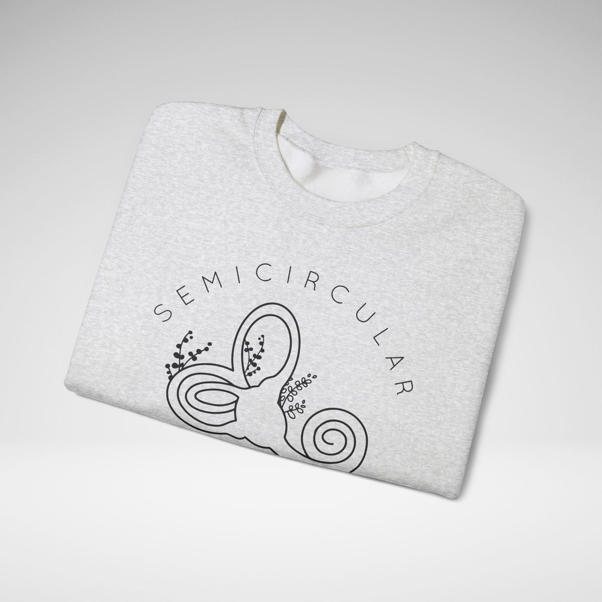 Semicircular Canal Dehiscence Awareness Gildan Unisex Heavy Blend™ Crewneck Sweatshirt
