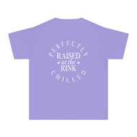 Raised at the Rink Comfort Colors Youth Midweight Tee