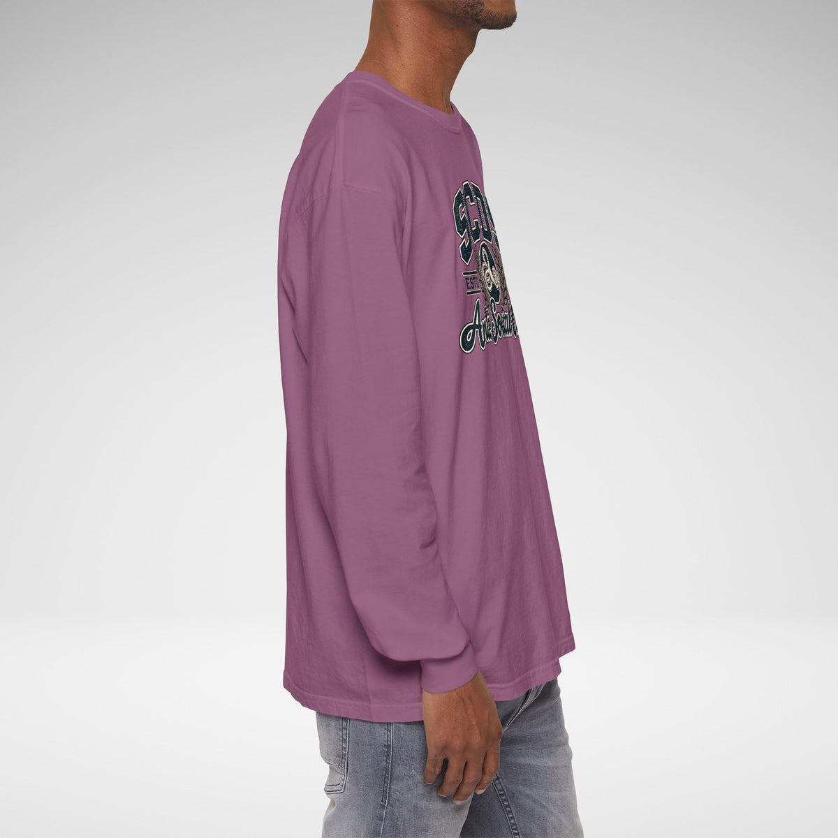 SCDS Anti Social Club Comfort Colors Unisex Garment-dyed Long Sleeve T-Shirt