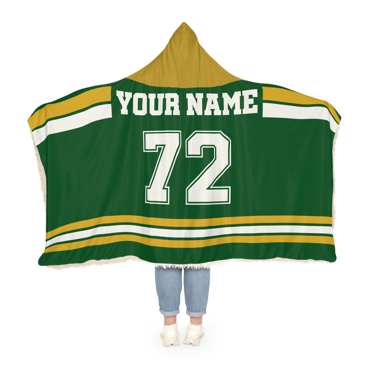 Custom Team Hooded Blanket