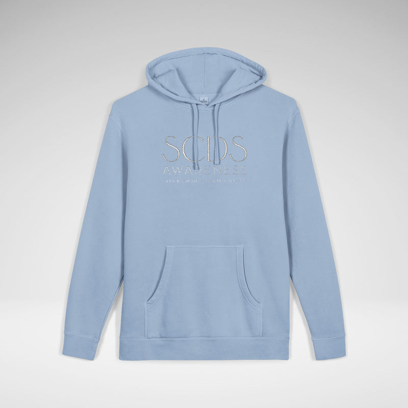 SCDS Awareness Embroidered Pigment-Dyed Hoodie
