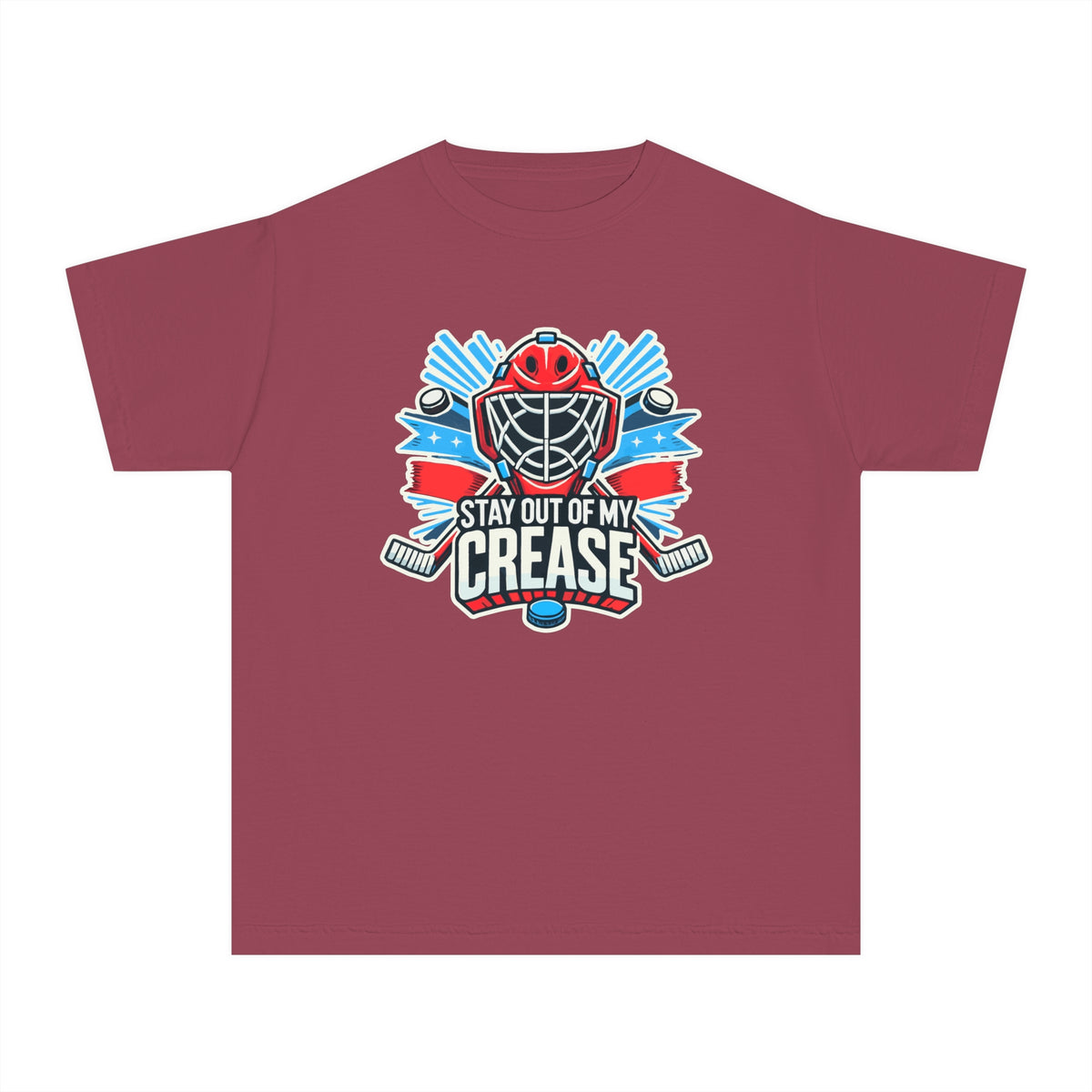 Stay Out Of My Crease Comfort Colors Youth Midweight Tee