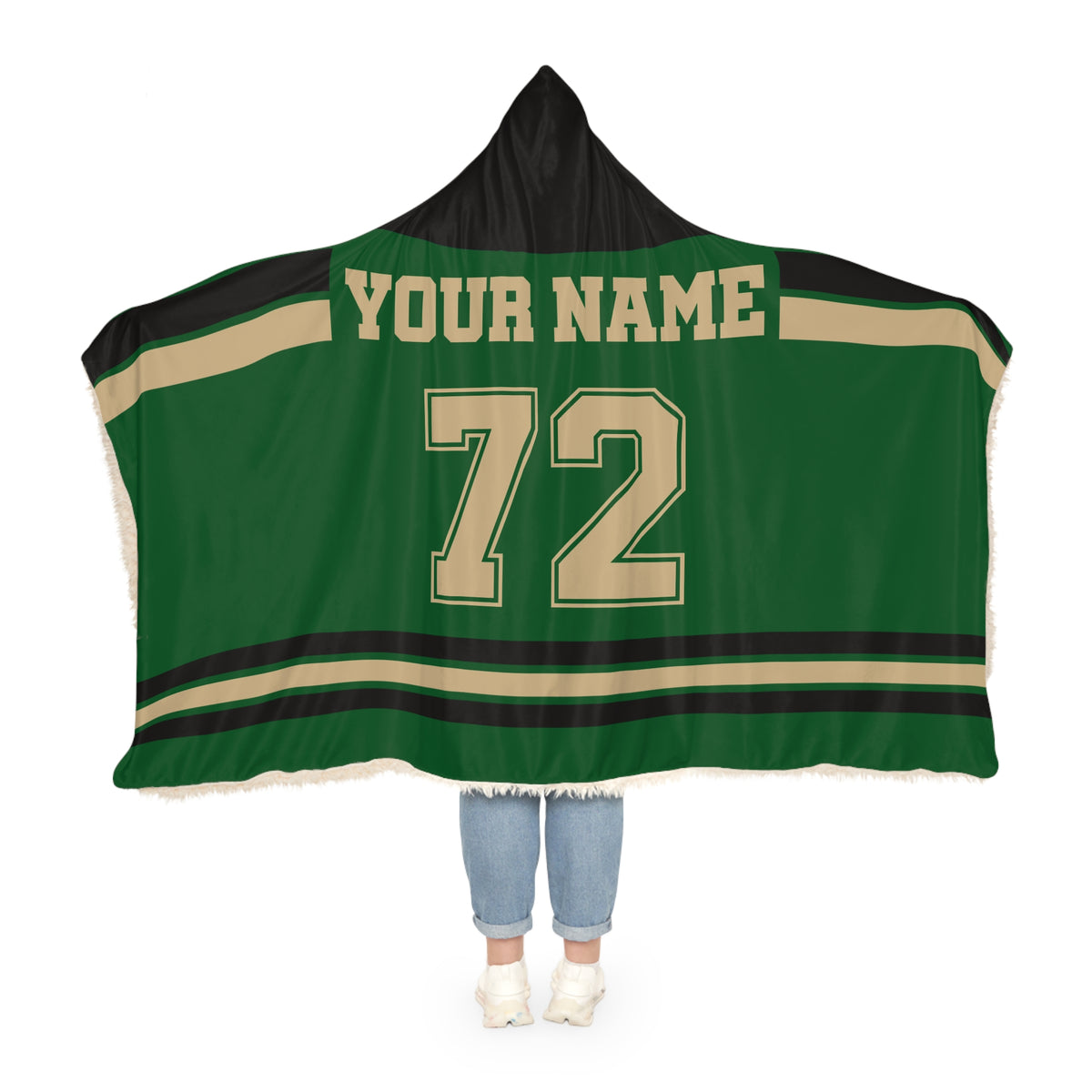 Custom Team Hooded Blanket