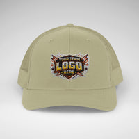 Custom Team Logo Patch Snapback Trucker Cap