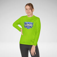Custom Youth Team Long Sleeve Performance Shirt