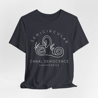 Semicircular Canal Dehiscence Awareness Awareness Bella Canvas Unisex Jersey Short Sleeve Tee