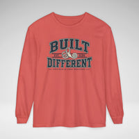 Built Different SCDS Awareness Comfort Colors Unisex Garment-dyed Long Sleeve T-Shirt