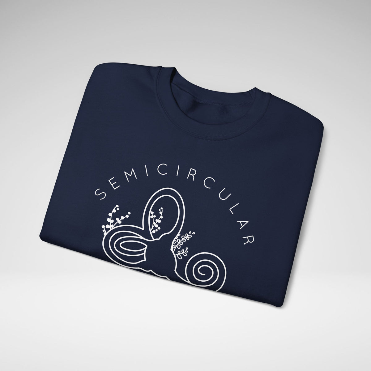 Semicircular Canal Dehiscence Awareness Gildan Unisex Heavy Blend™ Crewneck Sweatshirt
