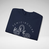 Semicircular Canal Dehiscence Awareness Gildan Unisex Heavy Blend™ Crewneck Sweatshirt