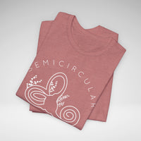Semicircular Canal Dehiscence Awareness Awareness Bella Canvas Unisex Jersey Short Sleeve Tee