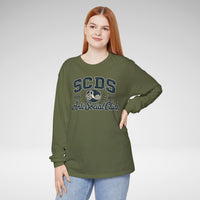 SCDS Anti Social Club Comfort Colors Unisex Garment-dyed Long Sleeve T-Shirt