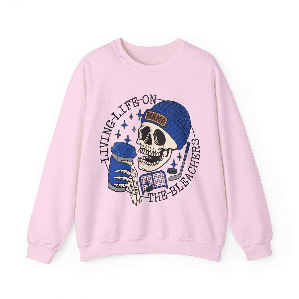 Living Life on the Bleachers Unisex Heavy Blend™ Crewneck Sweatshirt