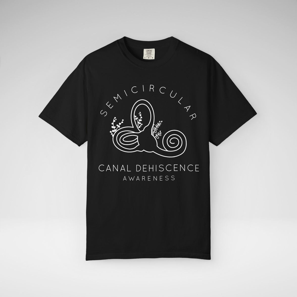 Semicircular Canal Dehiscence Comfort Colors Unisex Garment-Dyed T-shirt