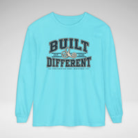 Built Different SCDS Awareness Comfort Colors Unisex Garment-dyed Long Sleeve T-Shirt