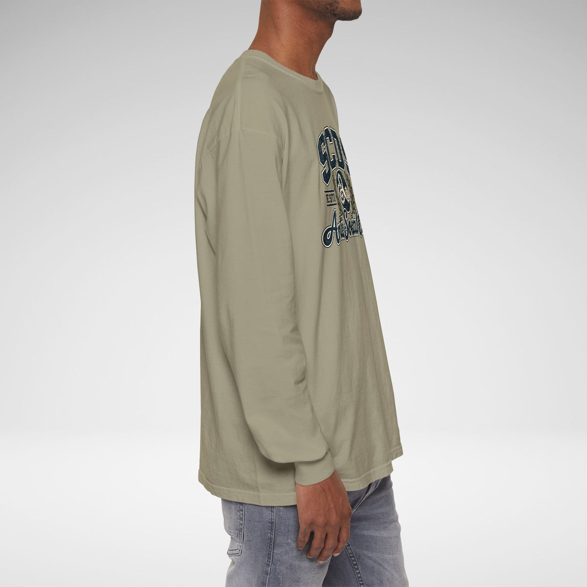 SCDS Anti Social Club Comfort Colors Unisex Garment-dyed Long Sleeve T-Shirt