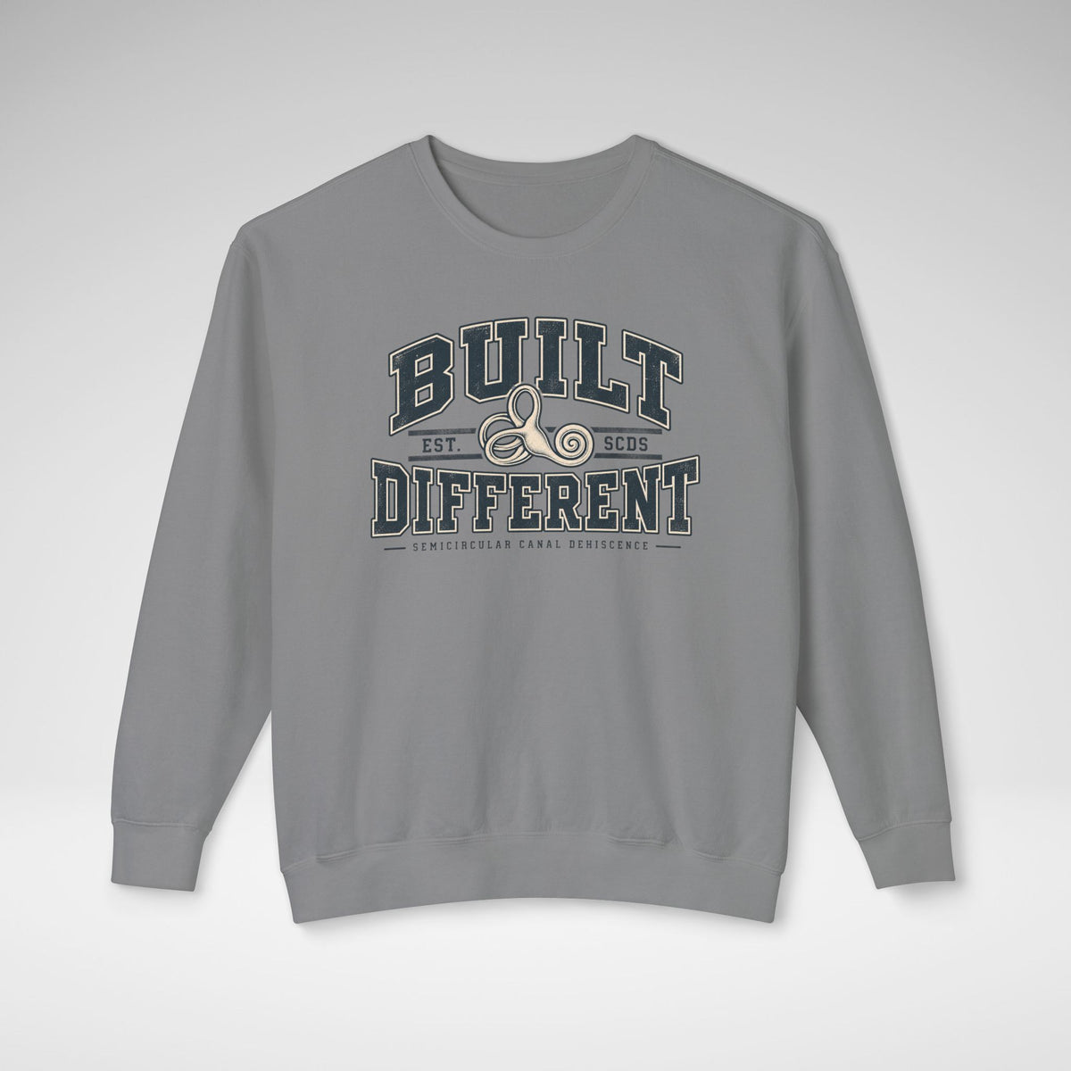 Built Different SCDS Awareness Comfort Colors® Crewneck Sweatshirt