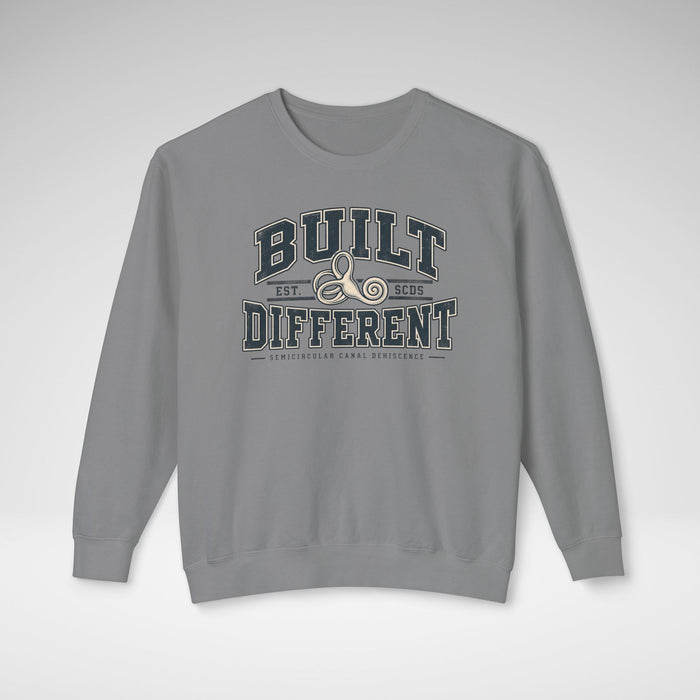Built Different SCDS Awareness Comfort Colors® Crewneck Sweatshirt