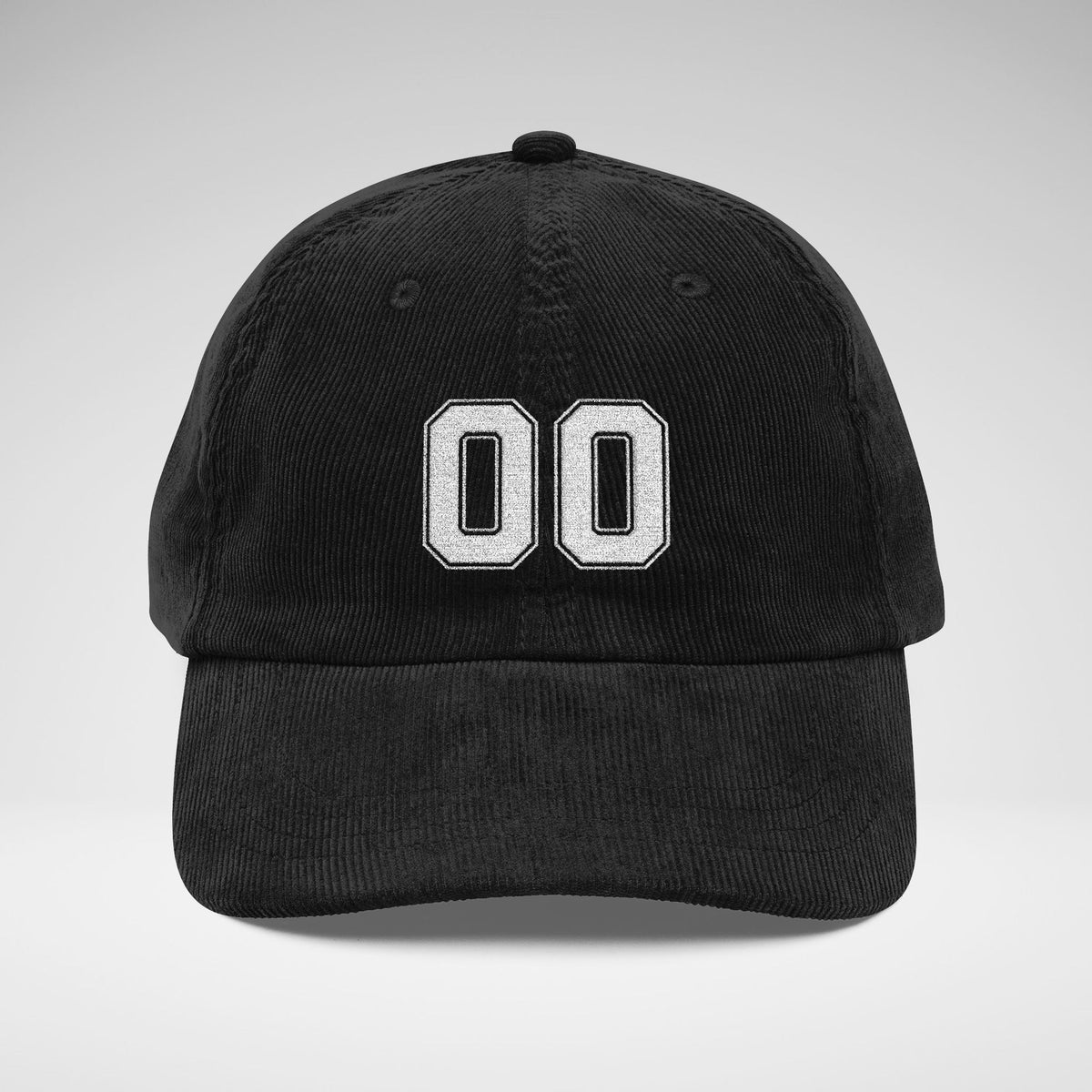 Custom Number Corduroy Hat