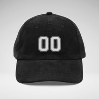 Custom Number Corduroy Hat