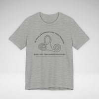 Déhiscence du canal semi-circulaire supérieur Bella Canvas Unisex Jersey Short Sleeve Tee