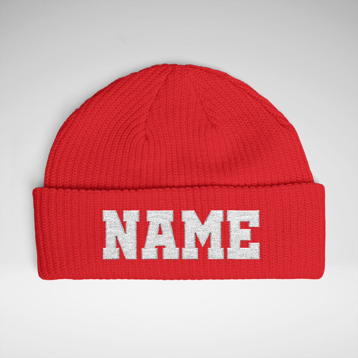 Custom Team Beanie Personalized Sports Beanie Custom Name Number Hat Team Spirit Winter Hat