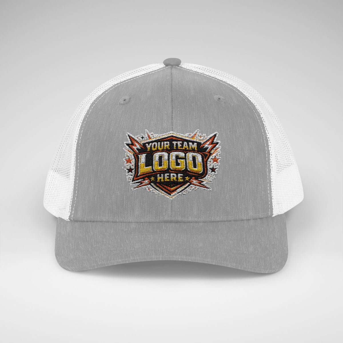 Custom Team Logo Patch Snapback Trucker Cap