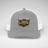 Custom Team Logo Patch Snapback Trucker Cap